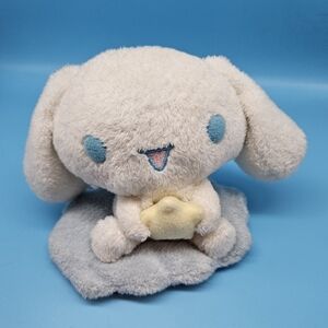 Sanrio Cinnamoroll Cafe Cinnamon Plush 5" with Cloud and Original Tags